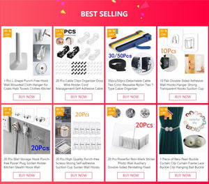 Planet Gates Big Black / CHINA 20 Pcs Cable Clips Organizer Drop Wire Holder Cord Management Self-Adhesive Cable Manager Fixed Clamp Wire Winder