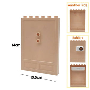 Planet Gates Big Building Block Assembled Mini Furniture Play House Toys For Children Compatible With Duploed Accessories Educational Gift