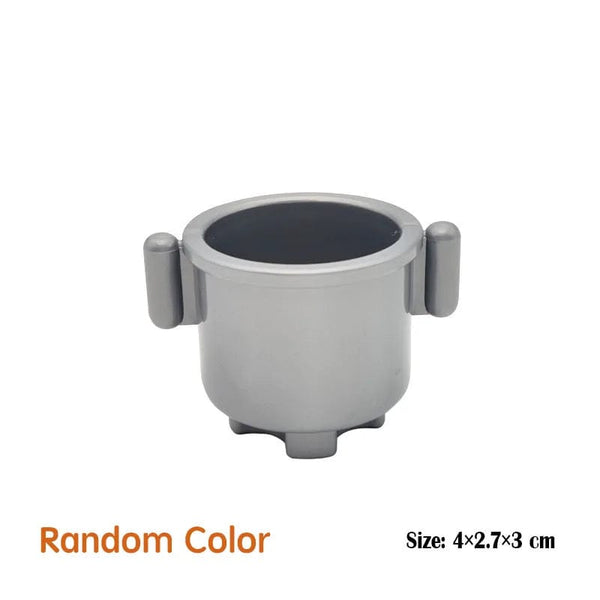 Planet Gates Big Building Block Assembled Mini Furniture Play House Toys For Children Compatible With Duploed Accessories Educational Gift