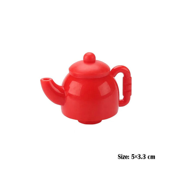 Planet Gates Big Building Block Assembled Mini Furniture Play House Toys For Children Compatible With Duploed Accessories Educational Gift