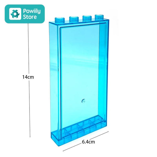 Planet Gates Big Building Block Assembled Mini Furniture Play House Toys For Children Compatible With Duploed Accessories Educational Gift