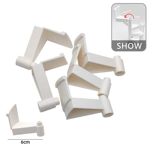 Planet Gates Big Building Block Assembled Mini Furniture Play House Toys For Children Compatible With Duploed Accessories Educational Gift