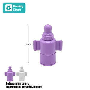 Planet Gates Big Building Block Assembled Mini Furniture Play House Toys For Children Compatible With Duploed Accessories Educational Gift