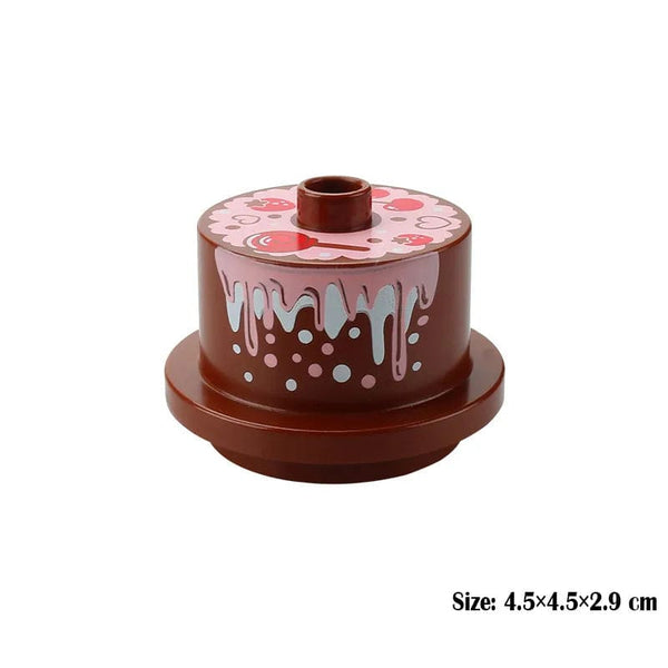 Planet Gates Big Building Block Assembled Mini Furniture Play House Toys For Children Compatible With Duploed Accessories Educational Gift