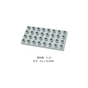 Planet Gates Big Building Blocks Compatible Large Bricks Road Plate Car Parking Pole Fuel Station City Traffic Kids Educational Creative Toys