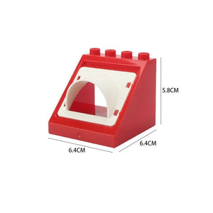 Planet Gates Big Building Blocks Houses Build Accessories Door Window Sets Wall Roof Compatible Large Bricks Assemble Boy Girl Kids Toy Gifts