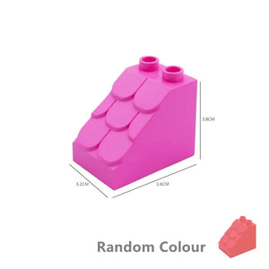 Planet Gates Big Building Blocks Houses Build Accessories Door Window Sets Wall Roof Compatible Large Bricks Assemble Boy Girl Kids Toy Gifts