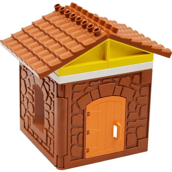 Planet Gates Big Building Blocks Houses Build Accessories Door Window Sets Wall Roof Compatible Large Bricks Assemble Boy Girl Kids Toy Gifts