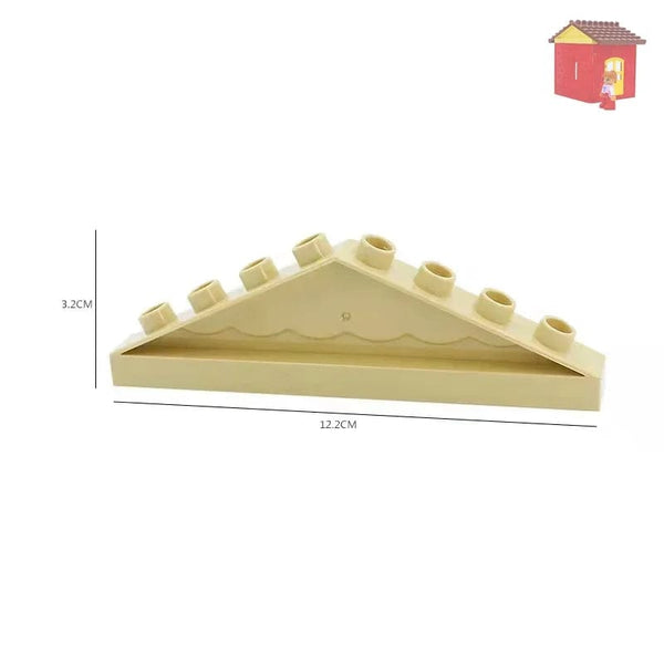 Planet Gates Big Building Blocks Houses Build Accessories Door Window Sets Wall Roof Compatible Large Bricks Assemble Boy Girl Kids Toy Gifts