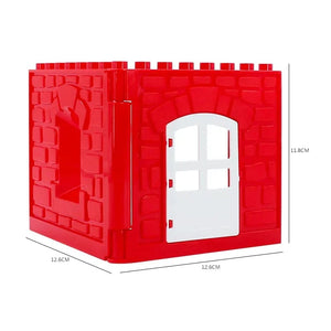 Planet Gates Big Building Blocks Houses Build Accessories Door Window Sets Wall Roof Compatible Large Bricks Assemble Boy Girl Kids Toy Gifts