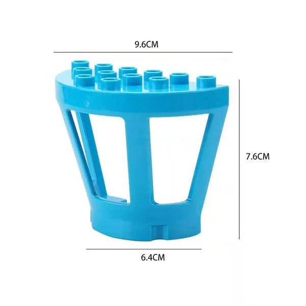 Planet Gates Big Building Blocks Houses Build Accessories Door Window Sets Wall Roof Compatible Large Bricks Assemble Boy Girl Kids Toy Gifts