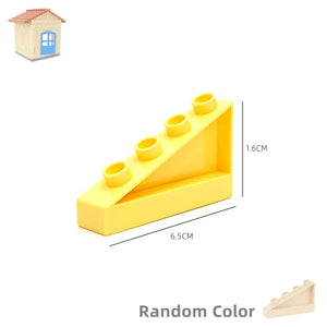 Planet Gates Big Building Blocks Houses Build Accessories Door Window Sets Wall Roof Compatible Large Bricks Assemble Boy Girl Kids Toy Gifts