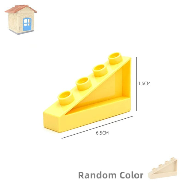 Planet Gates Big Building Blocks Houses Build Accessories Door Window Sets Wall Roof Compatible Large Bricks Assemble Boy Girl Kids Toy Gifts