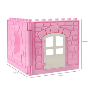Planet Gates Big Building Blocks Houses Build Accessories Door Window Sets Wall Roof Compatible Large Bricks Assemble Boy Girl Kids Toy Gifts