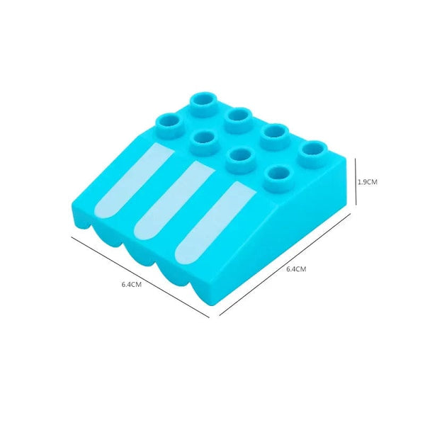 Planet Gates Big Building Blocks Houses Build Accessories Door Window Sets Wall Roof Compatible Large Bricks Assemble Boy Girl Kids Toy Gifts