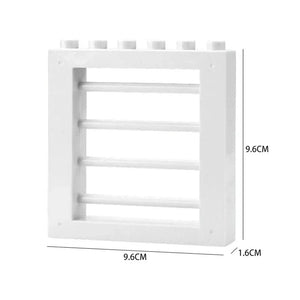 Planet Gates Big Building Blocks Houses Build Accessories Door Window Sets Wall Roof Compatible Large Bricks Assemble Boy Girl Kids Toy Gifts