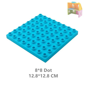 Planet Gates Big Building Blocks Houses Build Accessories Door Window Sets Wall Roof Compatible Large Bricks Assemble Boy Girl Kids Toy Gifts