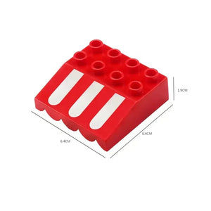 Planet Gates Big Building Blocks Houses Build Accessories Door Window Sets Wall Roof Compatible Large Bricks Assemble Boy Girl Kids Toy Gifts