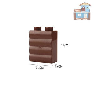 Planet Gates Big Building Blocks Houses Build Accessories Door Window Sets Wall Roof Compatible Large Bricks Assemble Boy Girl Kids Toy Gifts