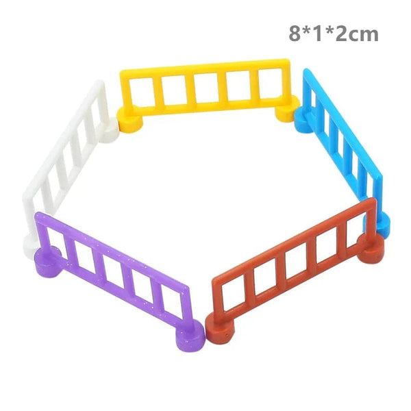 Planet Gates Big Building Blocks Houses Build Accessories Door Window Sets Wall Roof Compatible Large Bricks Assemble Boy Girl Kids Toy Gifts