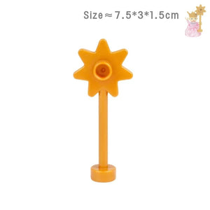 Planet Gates Big Building Blocks Play House Furniture Accessories Indoor Utensil Bed Compatible Large Bricks Assemble Toys Children Kids Gift