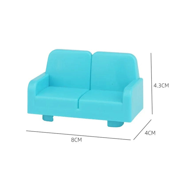 Planet Gates Big Building Blocks Play House Furniture Accessories Indoor Utensil Bed Compatible Large Bricks Assemble Toys Children Kids Gift