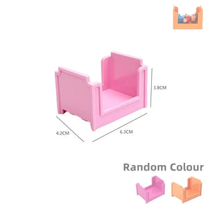 Planet Gates Big Building Blocks Play House Furniture Accessories Indoor Utensil Bed Compatible Large Bricks Assemble Toys Children Kids Gift