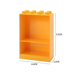 Planet Gates Big Building Blocks Play House Furniture Accessories Indoor Utensil Bed Compatible Large Bricks Assemble Toys Children Kids Gift