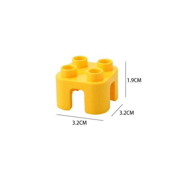 Planet Gates Big Building Blocks Play House Furniture Accessories Indoor Utensil Bed Compatible Large Bricks Assemble Toys Children Kids Gift