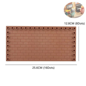 Planet Gates Big Building Blocks Play House Furniture Accessories Indoor Utensil Bed Compatible Large Bricks Assemble Toys Children Kids Gift