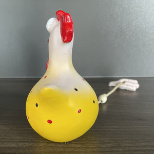 Planet Gates Big Eye Chicken Hanging Chicken Long Leg Pendant Ornament, Garden Decoration Craft