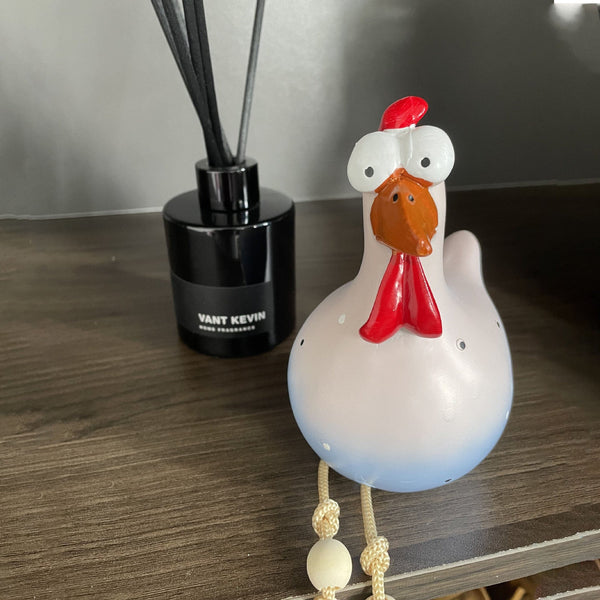 Planet Gates Big Eye Chicken Hanging Chicken Long Leg Pendant Ornament, Garden Decoration Craft