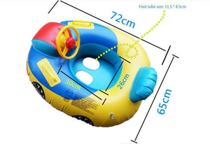 Planet Gates Big Inflatable Baby Swimming Rings Seat Floating Sun Shade Toddler Swim Circle Fun Pool Bathtub Beach Party Summer Water Toys