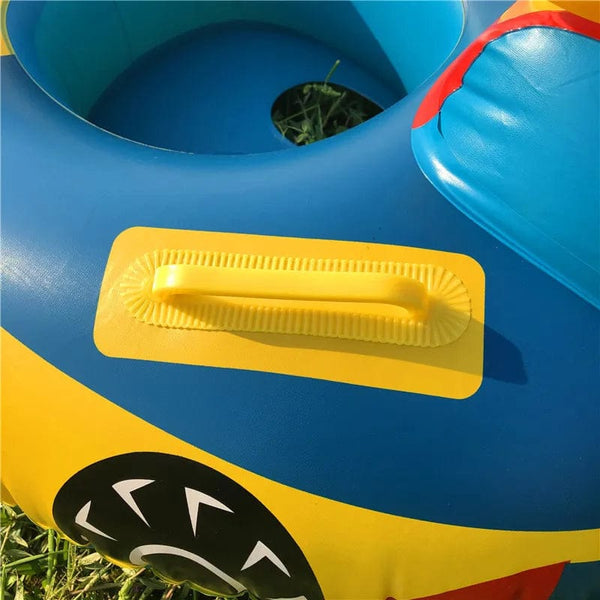 Planet Gates Big Inflatable Baby Swimming Rings Seat Floating Sun Shade Toddler Swim Circle Fun Pool Bathtub Beach Party Summer Water Toys
