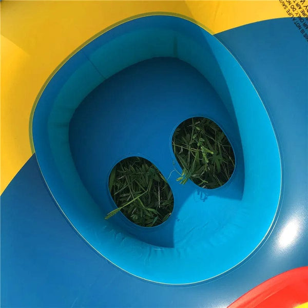 Planet Gates Big Inflatable Baby Swimming Rings Seat Floating Sun Shade Toddler Swim Circle Fun Pool Bathtub Beach Party Summer Water Toys