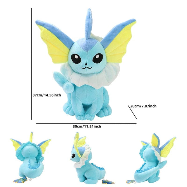 Planet Gates big Jolteon Big Umbreon Plush Toy Vaporeon Eevee sylveon laceon Flareon  Leafeon Jolteon Espeon Stuffed Peluche Kids Toy Gift