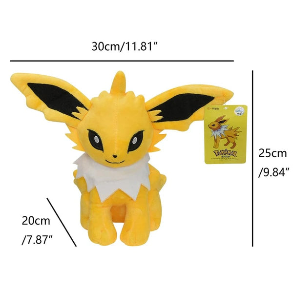 Planet Gates big Jolteon Big Umbreon Plush Toy Vaporeon Eevee sylveon laceon Flareon  Leafeon Jolteon Espeon Stuffed Peluche Kids Toy Gift
