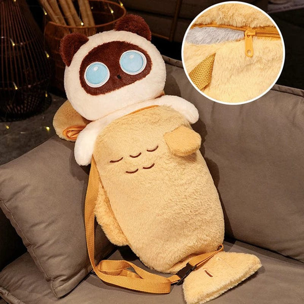 Planet Gates Big Lovely Soft Long Cat Pillow Stuffed Plush Toys Nap Pillow Home Comfort Cushion Kids Birthday Gift Cute Plushies Friend Gift