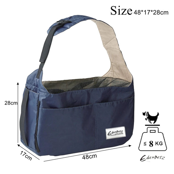Planet Gates Big Promotion! Pet Sling Carrier Large 8KG Fashion Breathable Foldable Dog Cat Shoulder Bag