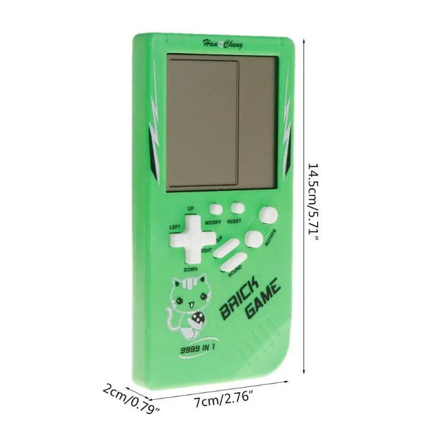 Planet Gates Big Screen Tetris Game Console Retro Retro Classic Children's Handheld Game Console Electronic Toys