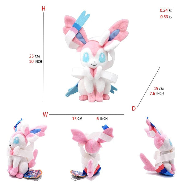 Planet Gates big Sit Sylveon Big Umbreon Pokemon Plush Toy Sitting Eevee Leafeon Vaporeon Eevee Flareon Glaceon Espeon Jolteon Eevolutions Game Doll