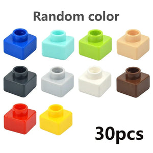 Planet Gates Big Size Building Block Marble Race Run Slide Track Maze Ball Funnel Dinosaur Animal Large Particle Brick Compatible Duploes Toy