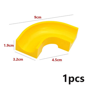 Planet Gates Big Size Building Block Marble Race Run Slide Track Maze Ball Funnel Dinosaur Animal Large Particle Brick Compatible Duploes Toy