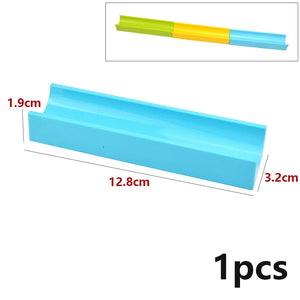 Planet Gates Big Size Building Block Marble Race Run Slide Track Maze Ball Funnel Dinosaur Animal Large Particle Brick Compatible Duploes Toy