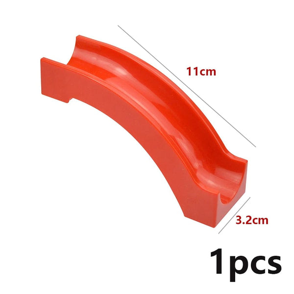 Planet Gates Big Size Building Block Marble Race Run Slide Track Maze Ball Funnel Dinosaur Animal Large Particle Brick Compatible Duploes Toy