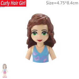 Planet Gates Big Size Character Figures Building Block Doll Family Farmer Worker Doctor Policemen Large Brick Compatible Build House Kid Toys