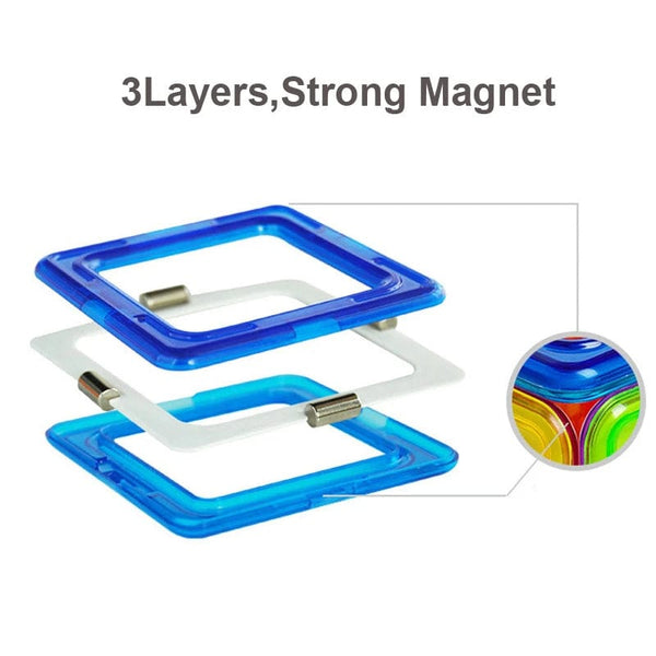 Planet Gates Big Size Magnetic Designer Construction Set Model & Building Toy Plastic Magnetic Blocks Educational Toys For Kids Gifts
