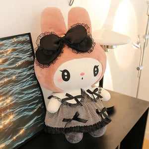 Planet Gates Big Size Plush Kuromi Melody Cinnamoroll Toys Pillow Anime Stuffed Dolls Anime Sofa Cushion Girl's Room Decoration Xmas Gift