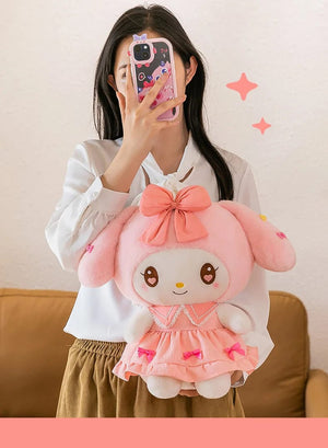 Planet Gates Big Size Plush Kuromi Melody Cinnamoroll Toys Pillow Anime Stuffed Dolls Anime Sofa Cushion Girl's Room Decoration Xmas Gift