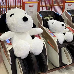 Planet Gates Big Size Snoopy Plush Toy Kawaii White Dog Soft Pillow Stuffed Doll Cartoon Animal Birthday Gifts for Girlfriends Kids
